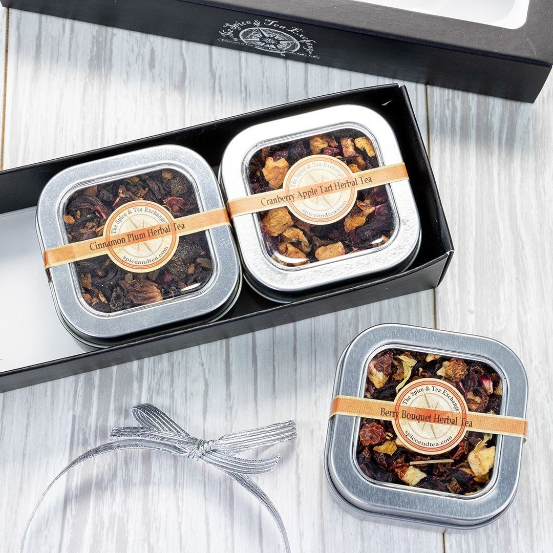 Herbal Tea Harmony 3 Tin Gift Box view 1